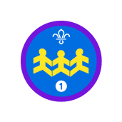 Staged Community badge