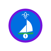 Staged Sailing badge